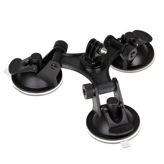 Triangle Suction Cup Mount For Gopro With Hex Screwdriver