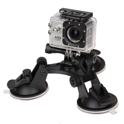 Triangle Suction Cup Mount For Gopro With Hex Screwdriver
