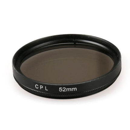 52Mm Round Filter For Gopro Hero 4 / 3 And Xiaoyi Sport Cameras
