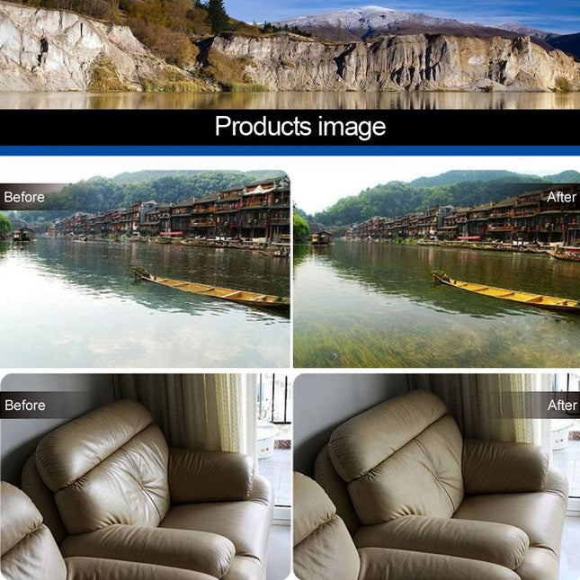 52Mm Round Filter For Gopro Hero 4 / 3 And Xiaoyi Sport Cameras