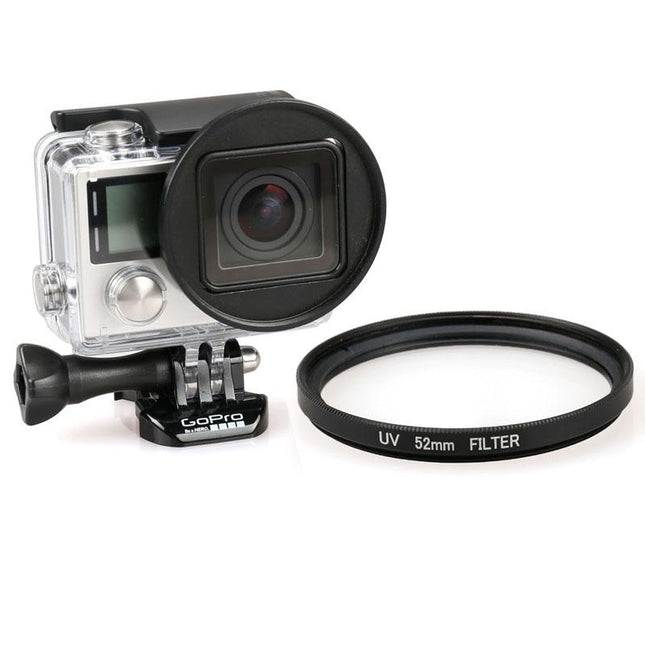 52Mm Round Filter For Gopro Hero4 / 3 - Circular Shape