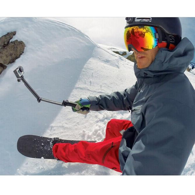 Extendable Monopod Tripod For Action Cameras - 3 Way Multi Function