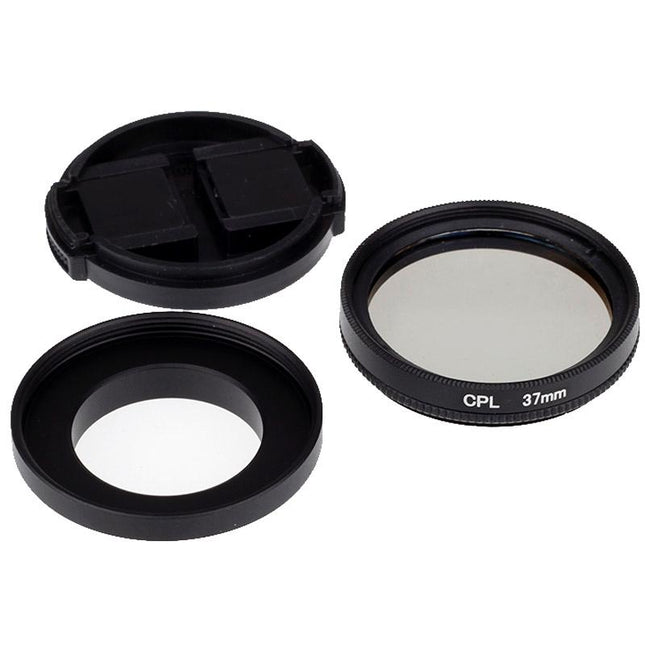 Circular Polarizer Lens Filter With Cap For Xiaomi Xiaoyi 4K / 4K Xiaoyi Lite And Xiaoyi Sport Camera