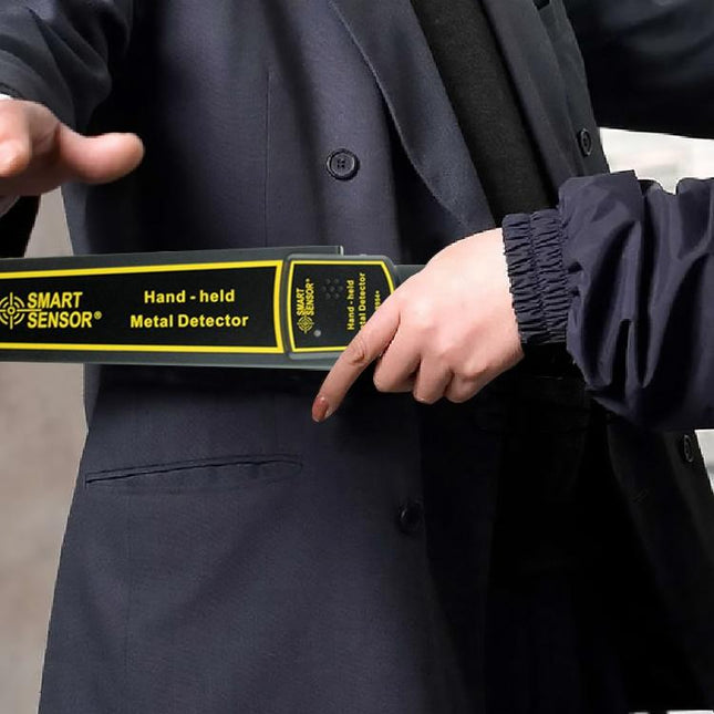 Handheld Security Metal Detector - 60Mm Detection Range