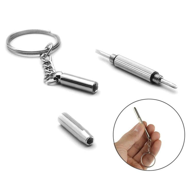 3-In-1 Professional Screwdriver Repair Tool With Keychain For Smart Devices