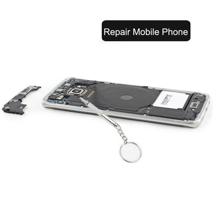 3-In-1 Professional Screwdriver Repair Tool With Keychain For Smart Devices