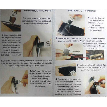 Smart Phone And Tablet Pry Blade Repair Tool - Thin And Versatile