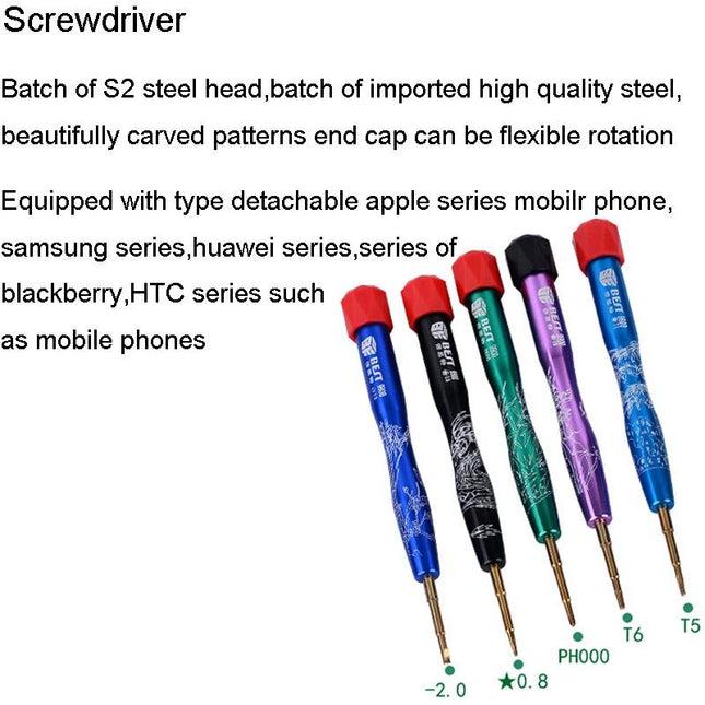 17-In-1 Professional Repair Tool Set For Mobile And Laptop
