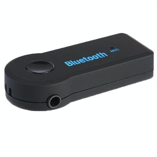 Wireless Car Bluetooth Handsfree Receiver With Mic For Iphone