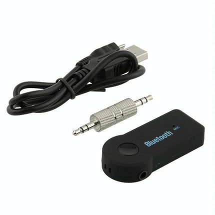 Wireless Car Bluetooth Handsfree Receiver With Mic For Iphone