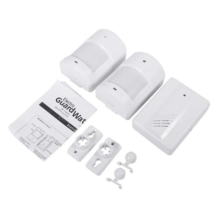 Wireless Doorbell Alarm With 2 Infrared Sensors For Home / Office