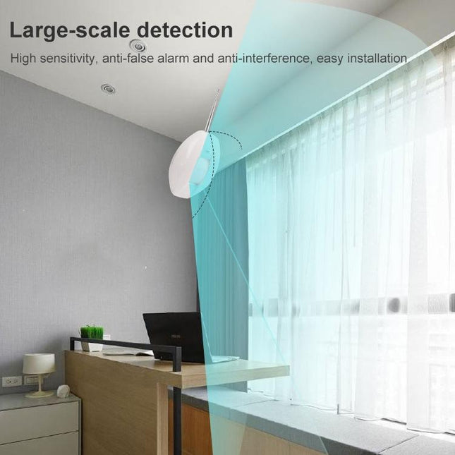 White Dual Passive Infrared Detector - S-Mdc Series