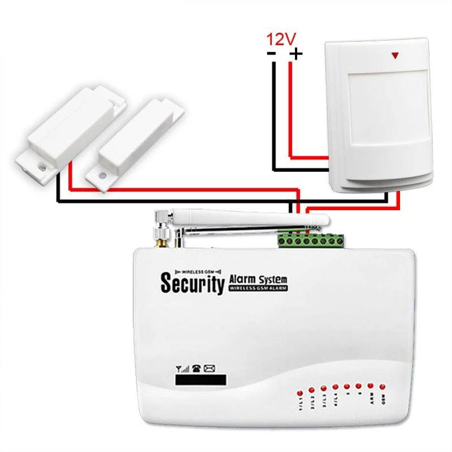 Passive Infrared Motion Sensor Alarm - Wide Angle