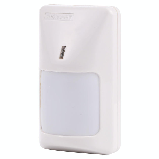 Wireless Wide Angle Pir Motion Sensor Alarm - White