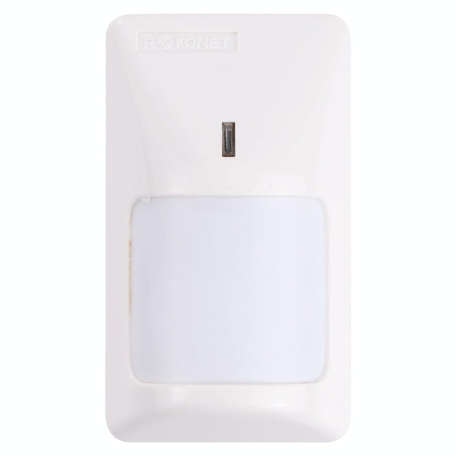 Wireless Wide Angle Pir Motion Sensor Alarm - White