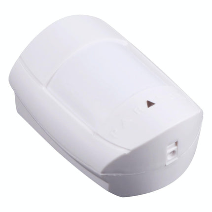 Adjustable 2-Level Pir Motion Sensor For Home Security - White