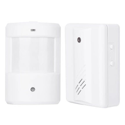 Wireless Doorbell With Electro Guard Ir Detection - White