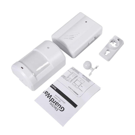 Wireless Doorbell With Electro Guard Ir Detection - White
