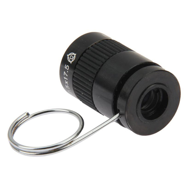 Compact 2.5 X 17.5 Monocular Telescope For Pocket Or Thumb Use - Black