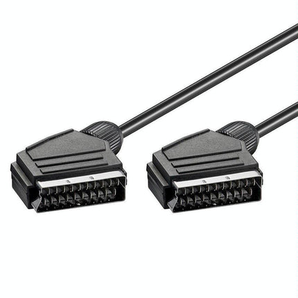 1.5M Scart To Scart Cable For Dvd / Hdtv / Av / Tv - 20 Pin