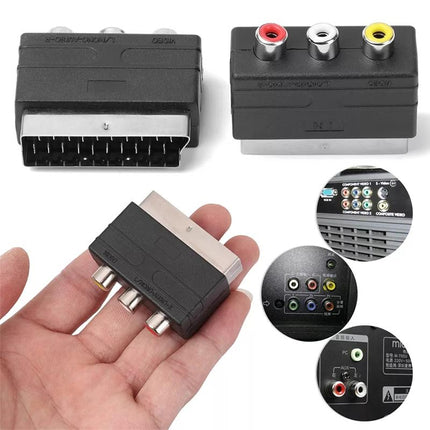 20 Pin Male Scart Adapter For A / V Devices