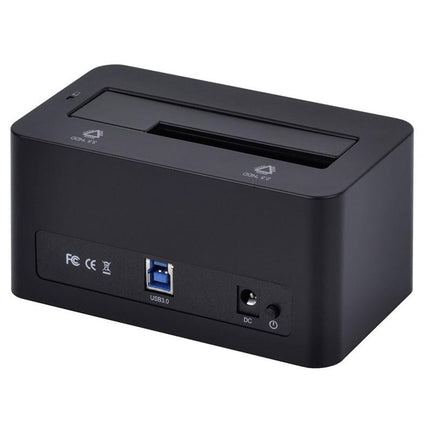 High-Speed Usb 3.0 To Sata Dock For 2.5 / 3.5 Hdd - Black