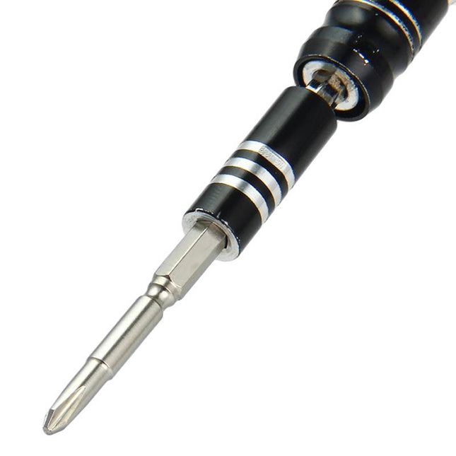 30-In-1 Interchangeable Screwdriver Set - Aviation Aluminum