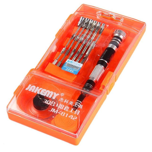 30-In-1 Interchangeable Screwdriver Set - Aviation Aluminum