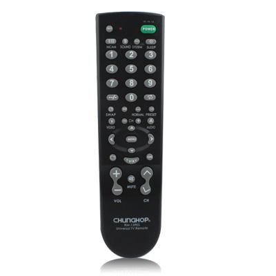 Black Universal Tv Remote Control - Rm-139Es
