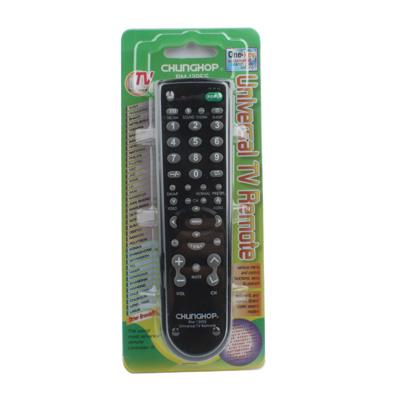 Black Universal Tv Remote Control - Rm-139Es