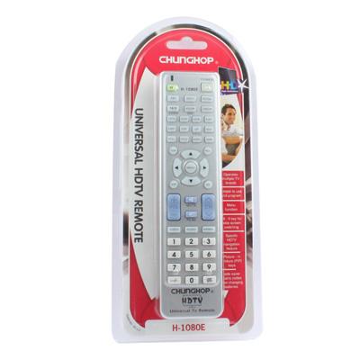 Silver Universal Tv Remote With Hdtv Navigation - H-1080E