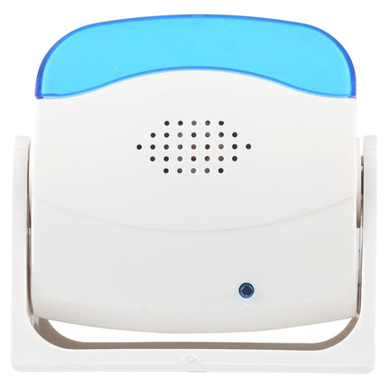 Wireless Doorbell With Guest-Saluting Feature - White