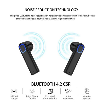 Bluetooth Wireless Earbuds For Smartphones - In-Ear