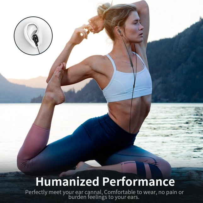 Black Double Moving Coil Wheat Headset