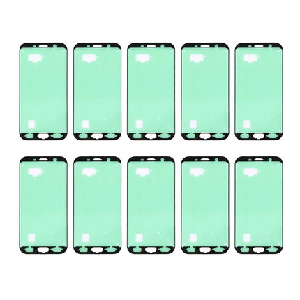 10-Pack Front Housing Adhesive For Samsung Galaxy A7 2017 / A720 - Clear
