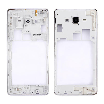 Silver Middle Frame Bezel For Galaxy On7 / G6000