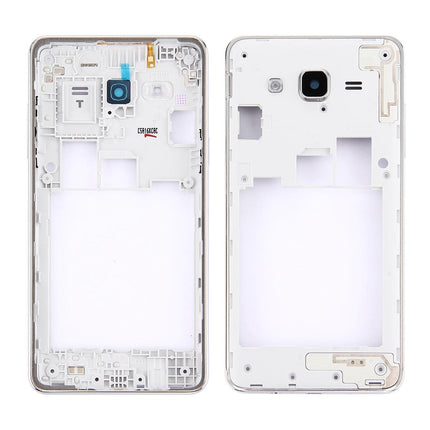 Silver Middle Frame Bezel For Galaxy On5 Double Card Version