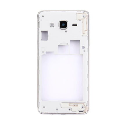 Silver Middle Frame Bezel For Galaxy On5 Double Card Version