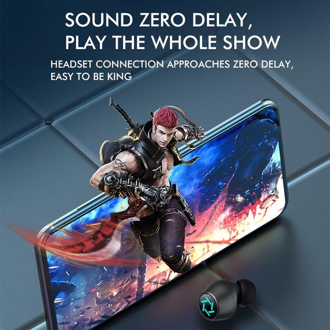 Wireless Bluetooth Earphones With Charging Box - White