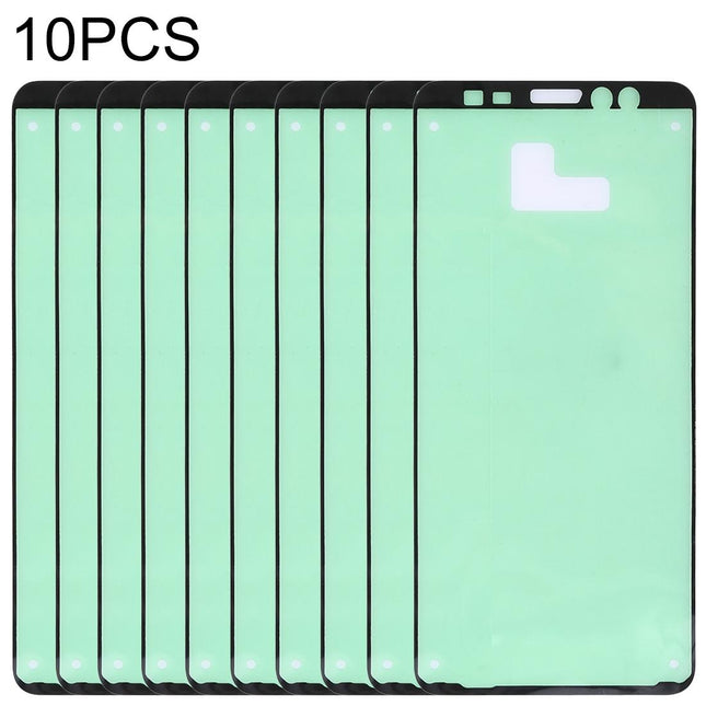 10Pcs Adhesive For Galaxy A8 / A7 / A730 Front Housing - Black