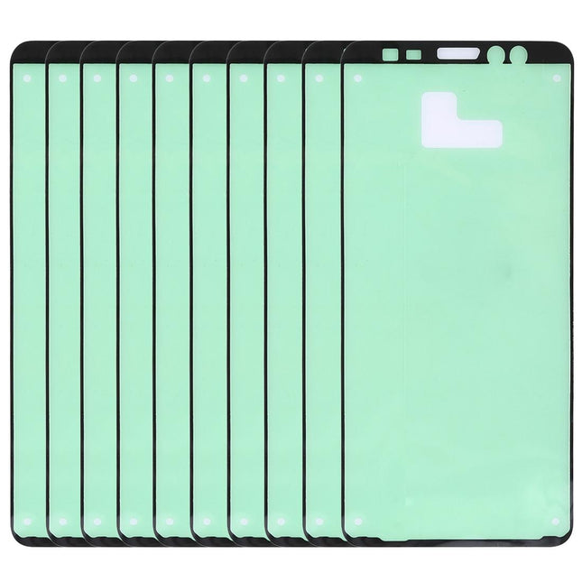 10Pcs Adhesive For Galaxy A8 / A7 / A730 Front Housing - Black