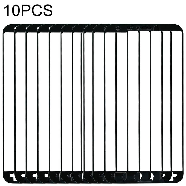 10-Pack Front Housing Adhesive For Samsung Galaxy J4 - Clear