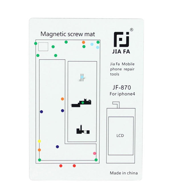 Iphone 4 Magnetic Screw Mat - Organize And Secure
