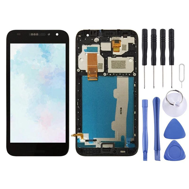 Alcatel A3 Lcd Screen With Digitizer And Frame