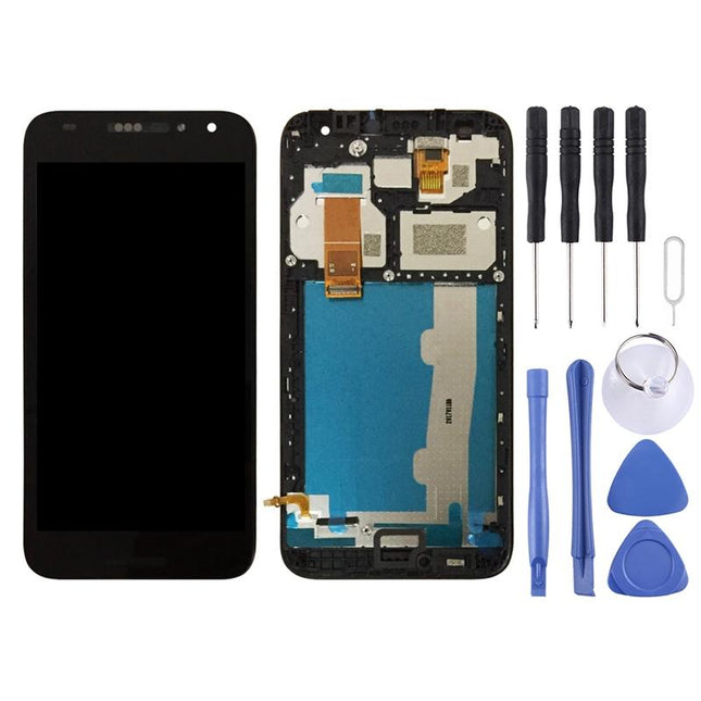 Alcatel A3 Lcd Screen With Digitizer And Frame