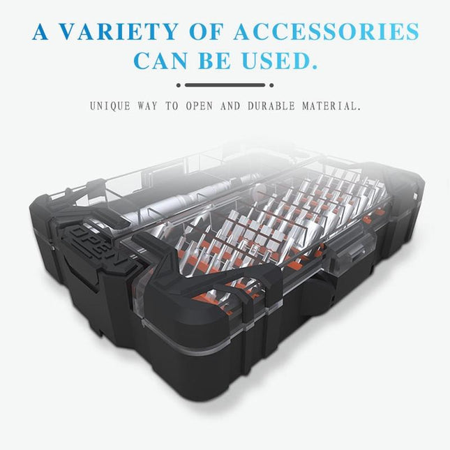 62-In-1 Multi-Functional Screwdriver Set - Repair Tool