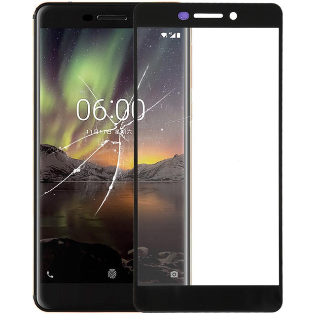 Replacement Front Screen Glass For Nokia 6 2018 / 6.1 - Compatible With Ta 1043 / 1045 / 1050 / 1054 / 1068