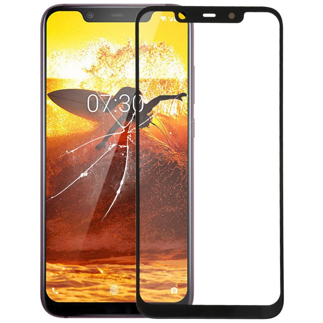 Premium Front Glass Lens For Nokia X7 / 8.1 / 7.1 Plus - Clear