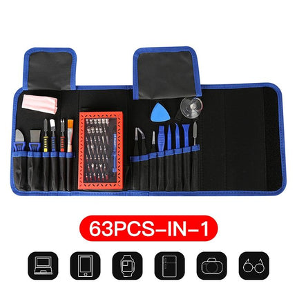 63-In-1 Magnetic Precision Screwdriver Set For Phone Repair