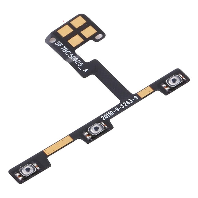 Motorola One Hyper Power & Volume Flex Cable - Black